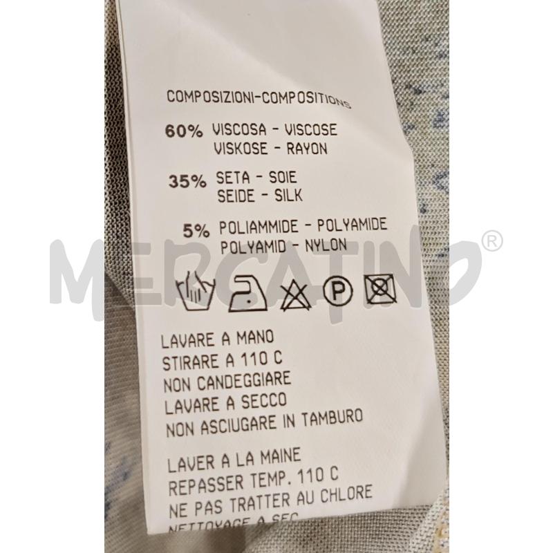 VESTITO DONNA FANT VERDONE BLU BEIGE ROBERTO SCARPA | Mercatino dell'Usato Chieri 4