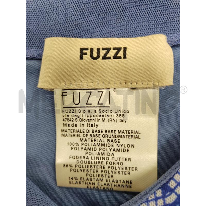 VESTITO DONNA M/C FUZZI BLU  | Mercatino dell'Usato Chieri 3