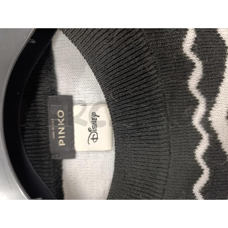 VESTITO DONNA NERO BIANCO PINKO DISNEY | Mercatino dell'Usato Chieri 3