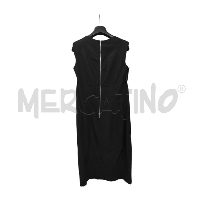VESTITO D LUISA SPAGNOLI NERO MISTOLANA SMANICATO | Mercatino dell'Usato Chieri 2