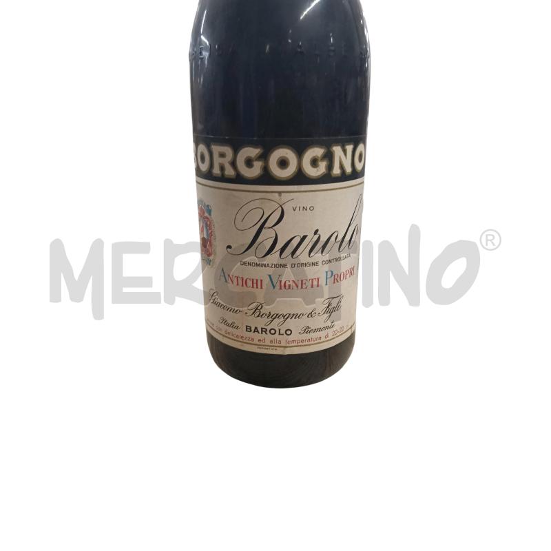 VINO DA ESPOSIZIONE BAROLO 1970 BORGOGNO | Mercatino dell'Usato Chieri 1
