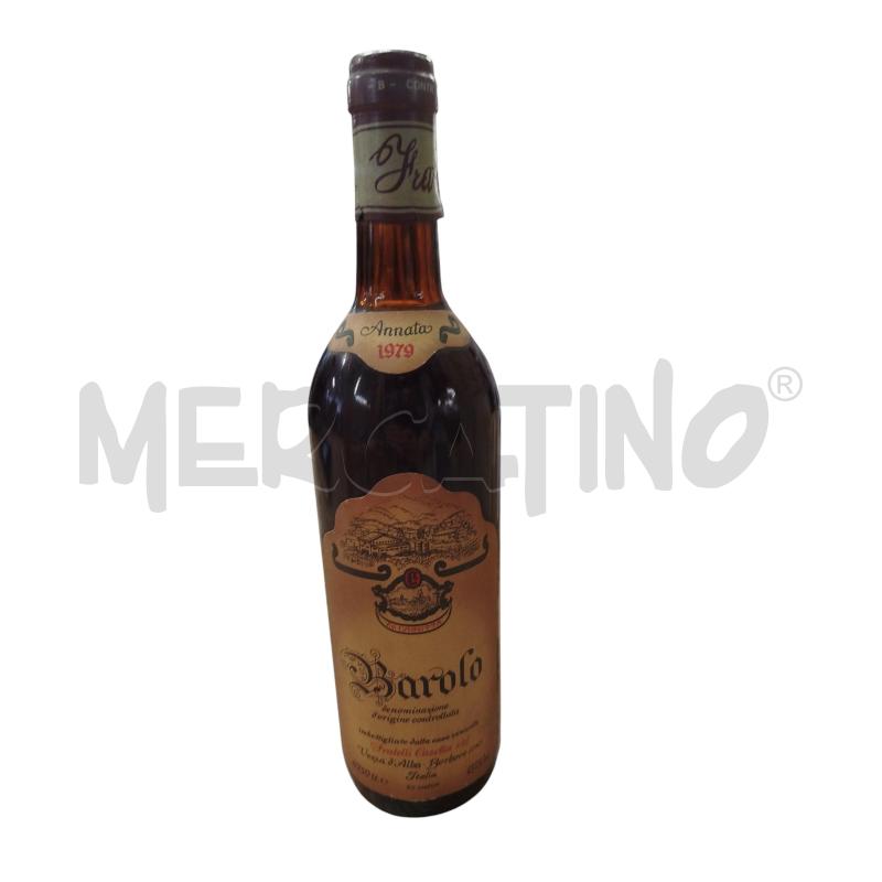 VINO DA ESPOSIZIONE BAROLO  1979 | Mercatino dell'Usato Chieri 1