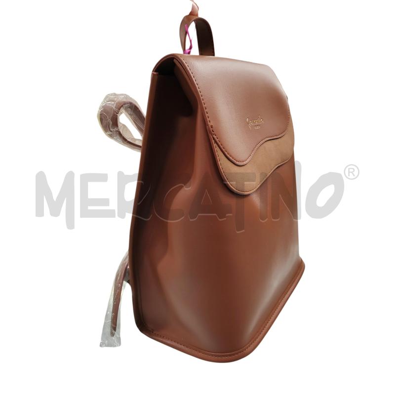 ZAINO DONNA NUOVO MARRONE CAMOMILLA | Mercatino dell'Usato Chieri 4