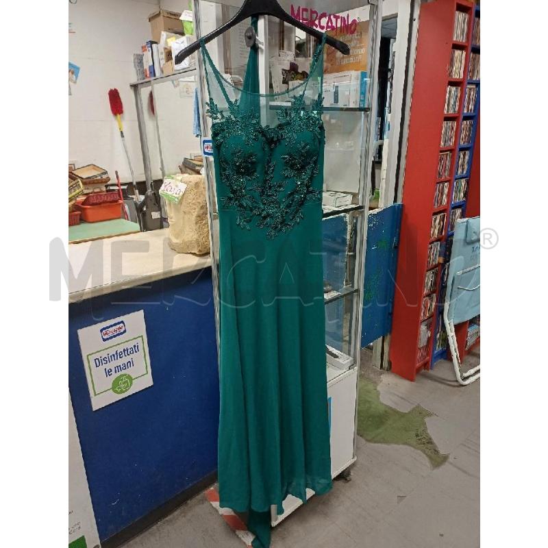 ABITO DONNA CERIMONIA VERDE CON STOLA | Mercatino dell'Usato Moncalieri - fr. moriondo 1