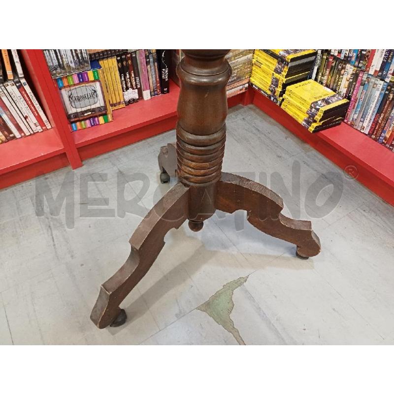 APPENDI ABITI COLONNA LEGNO SCURO | Mercatino dell'Usato Moncalieri - fr. moriondo 3