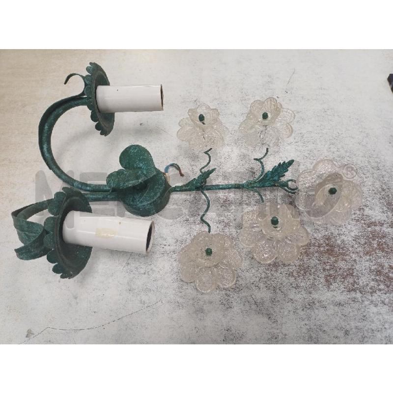 APPLIQUE FERRO BATTUTO VERDE  | Mercatino dell'Usato Moncalieri - fr. moriondo 2