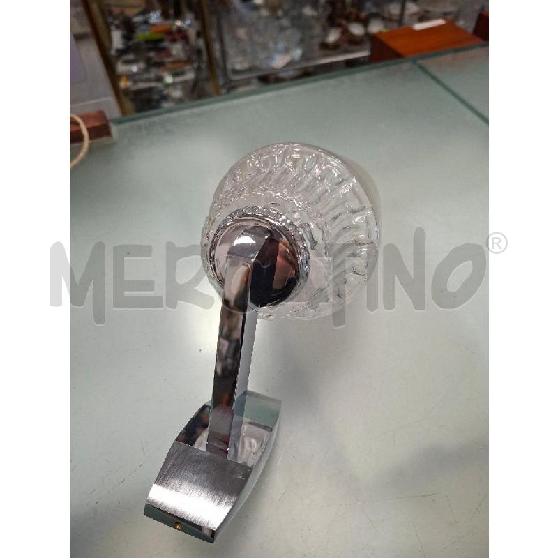 APPLIQUE VETRO BASE CROMATA | Mercatino dell'Usato Moncalieri - fr. moriondo 2