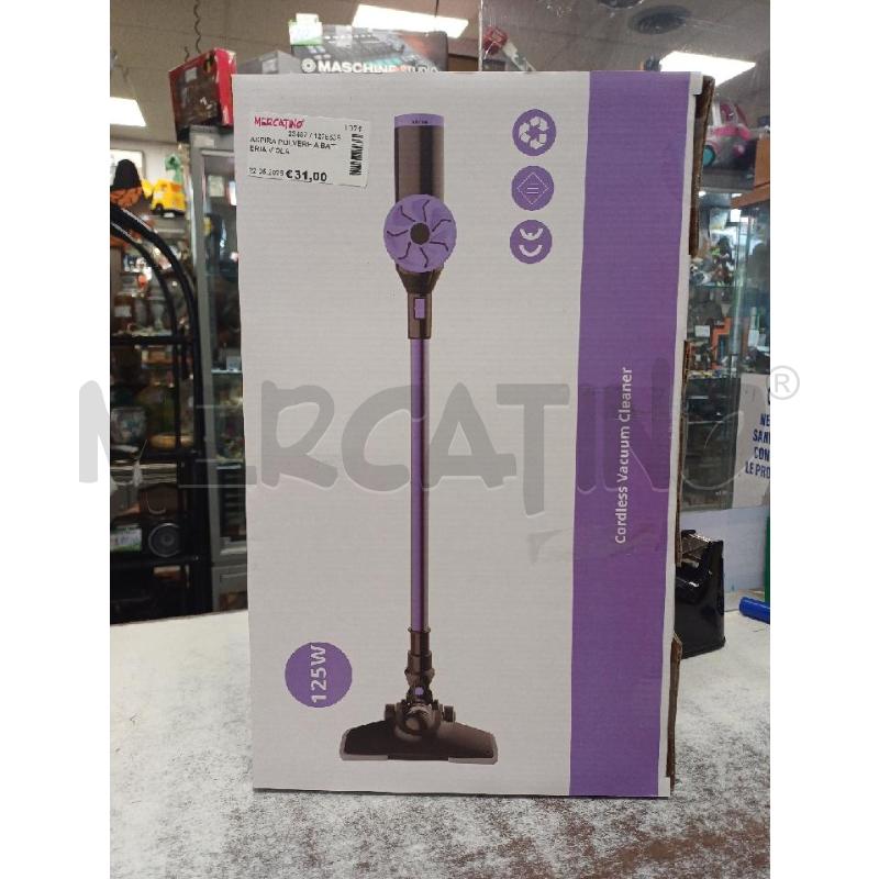 ASPIRA POLVERE A BATTERIA VIOLA  | Mercatino dell'Usato Moncalieri - fr. moriondo 1