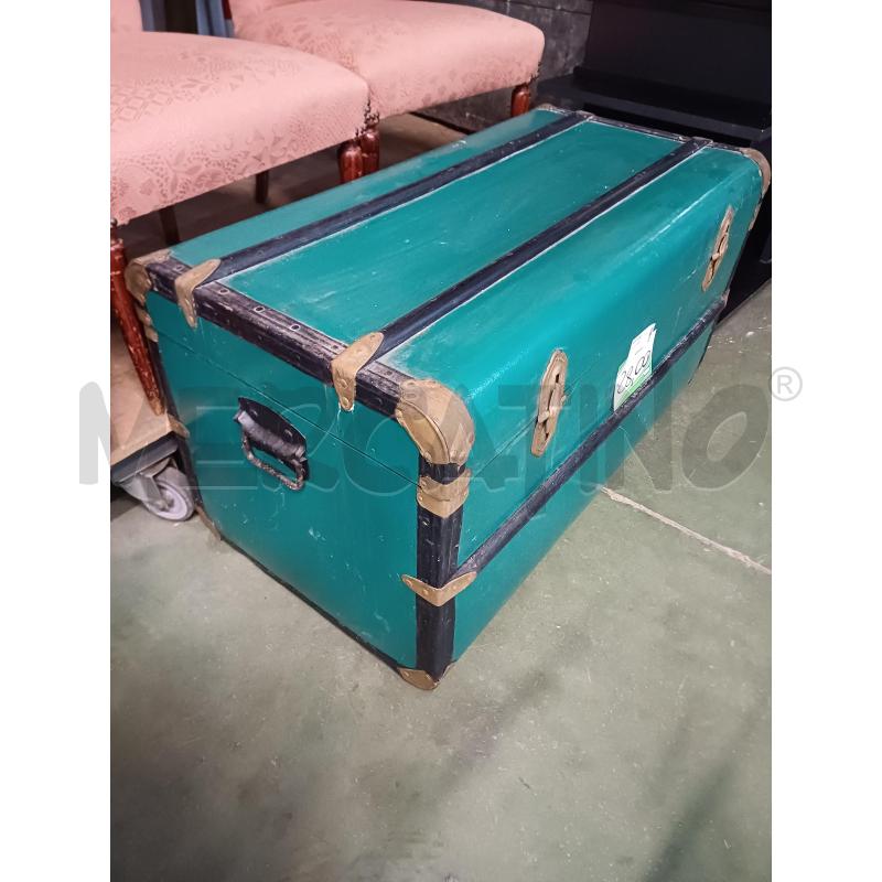 Baule verde Vintage