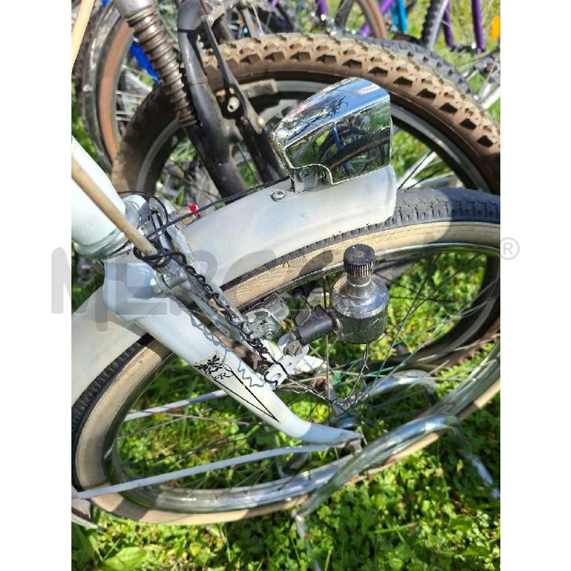 BICICLETTA GRAZIELLA BIANCA ROMANTICA | Mercatino dell'Usato Moncalieri - fr. moriondo 3