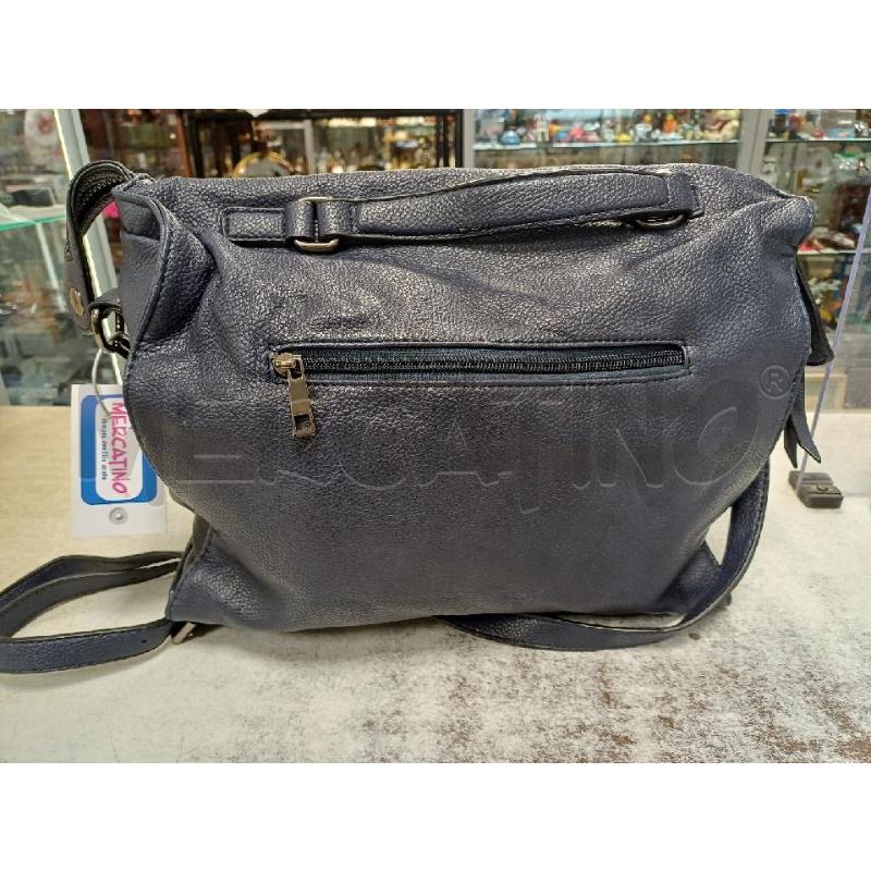 BORSA DONNA BLU CUCITURE BLU | Mercatino dell'Usato Moncalieri - fr. moriondo 3