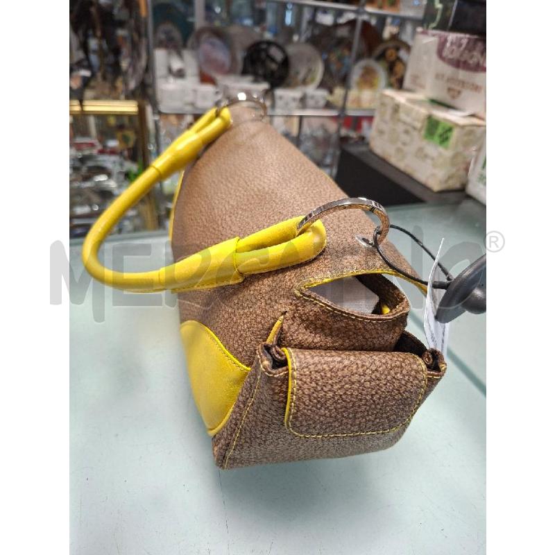 BORSA DONNA BORBONESE INSERTI GIALLI | Mercatino dell'Usato Moncalieri - fr. moriondo 2