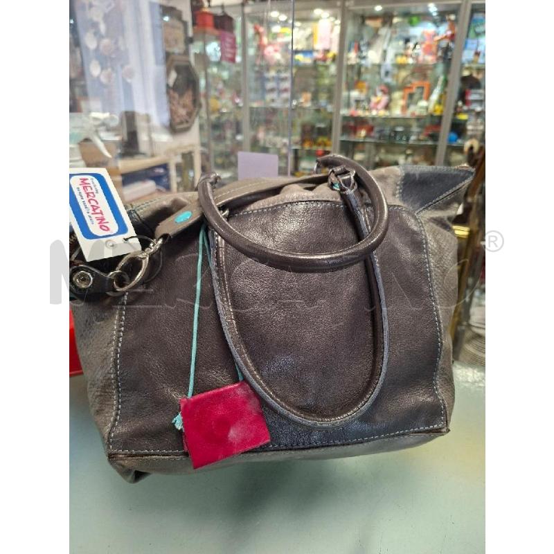 BORSA DONNA GRIGIA TURCHESE GABS | Mercatino dell'Usato Moncalieri - fr. moriondo 1