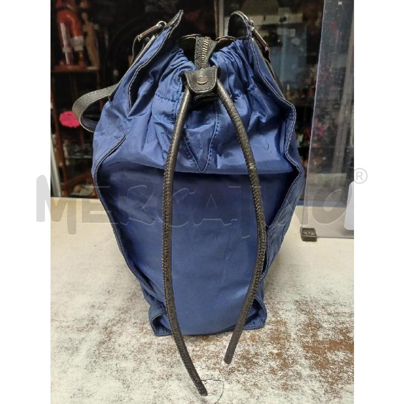 BORSA DONNA TELA BLU BURBERRY | Mercatino dell'Usato Moncalieri - fr. moriondo 2