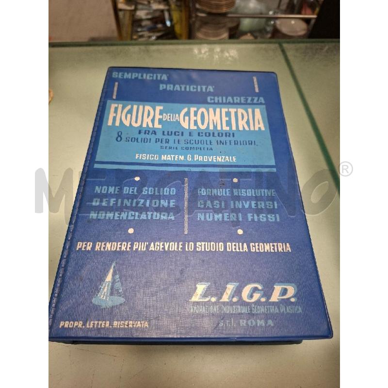 BOX FIGURE DELLA GEOMETRIA | Mercatino dell'Usato Moncalieri - fr. moriondo 1