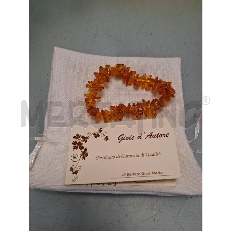 BRACCIALE AMBRA BALTICA | Mercatino dell'Usato Moncalieri - fr. moriondo 1