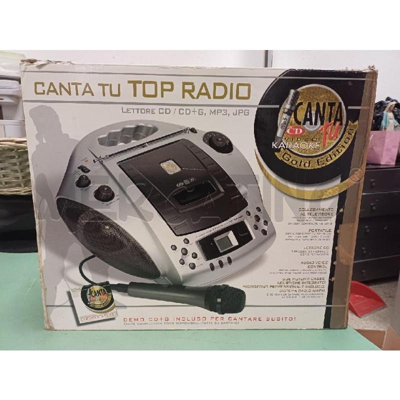 CANTA TU TOP RADIO | Mercatino dell'Usato Moncalieri - fr. moriondo 1