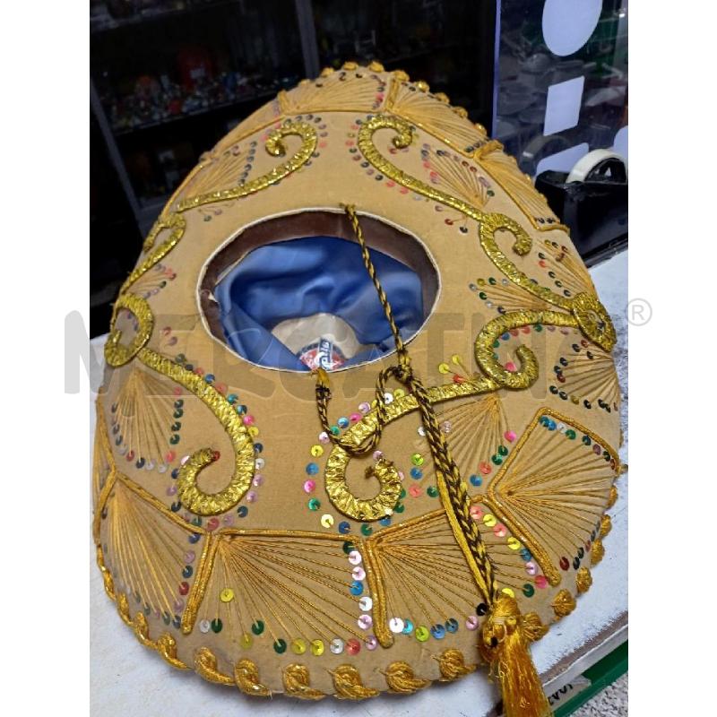 CAPPELLO SOMBRERO DECORO GIALLO | Mercatino dell'Usato Moncalieri - fr. moriondo 4