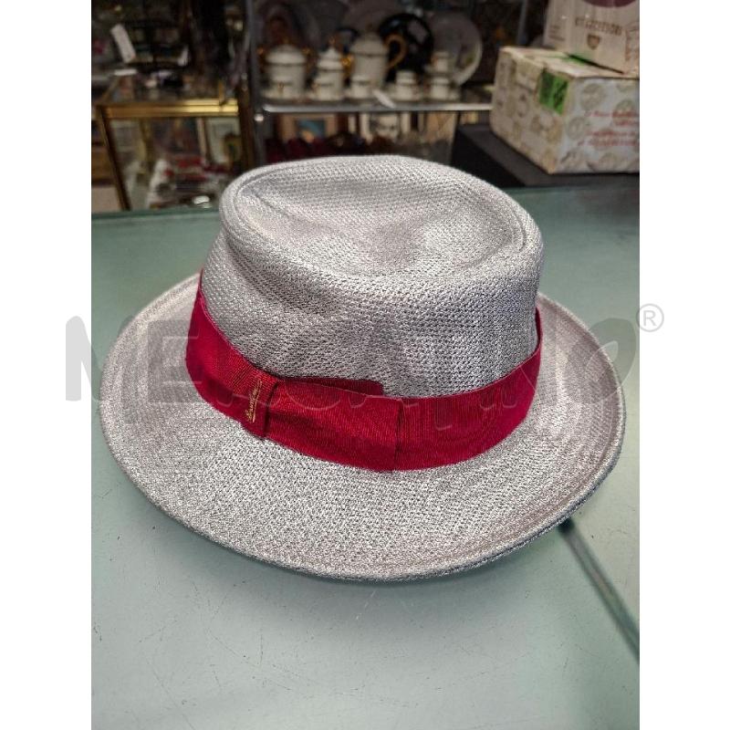 CAPPELLO UOMO ARGENTO MAGENTA BORSALINO | Mercatino dell'Usato Moncalieri - fr. moriondo 1