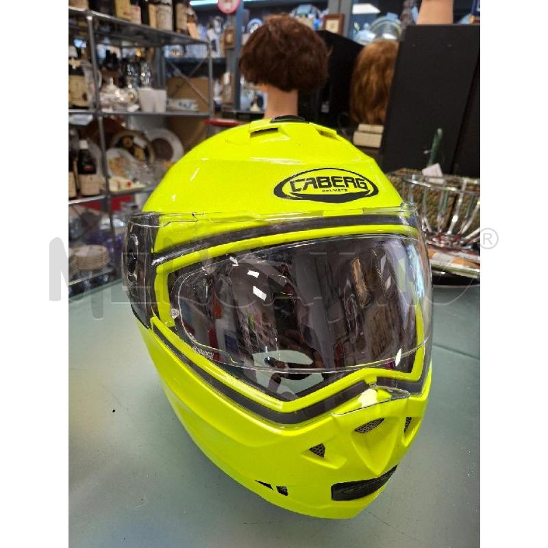 CASCO MOTO CABERG GIALLO XL61 | Mercatino dell'Usato Moncalieri - fr. moriondo 1