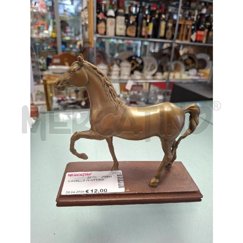CAVALLO IN OTTONE | Mercatino dell'Usato Moncalieri - fr. moriondo 1
