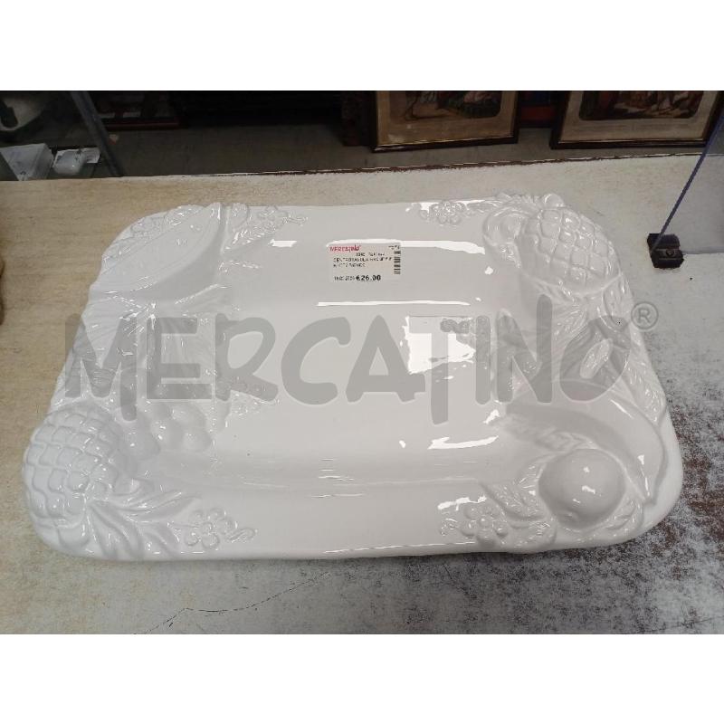CENTROTAVOLA GRANDE FRUTTA BIANCO | Mercatino dell'Usato Moncalieri - fr. moriondo 1