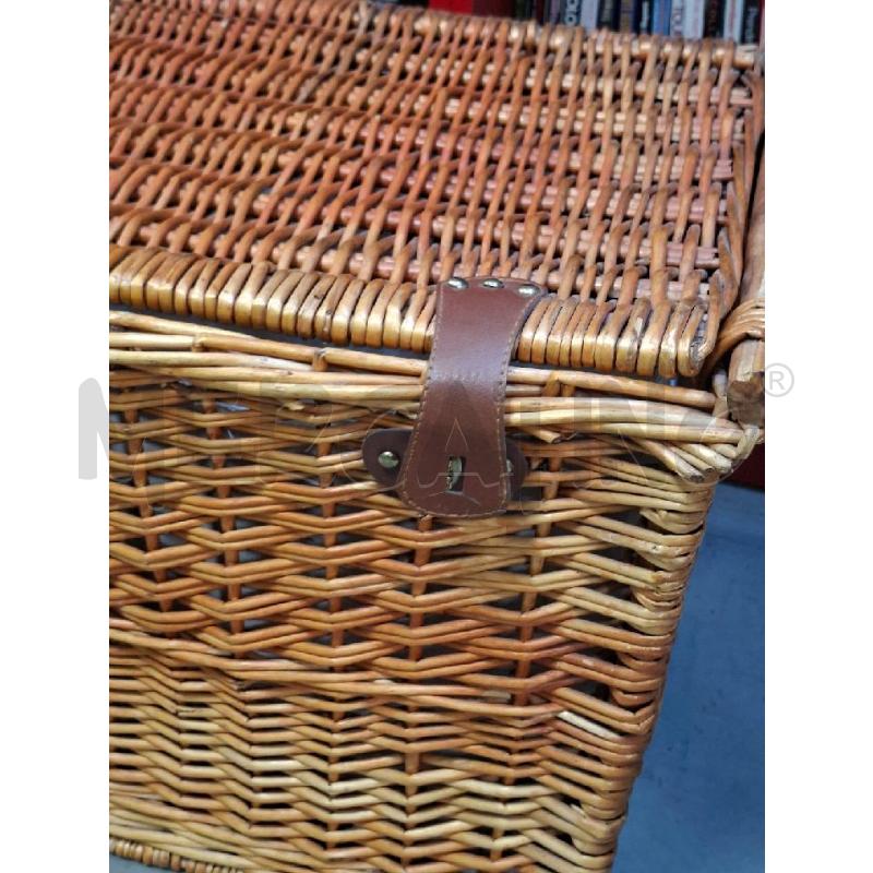 CESTA VIMINI CON CHIUSURA | Mercatino dell'Usato Moncalieri - fr. moriondo 2
