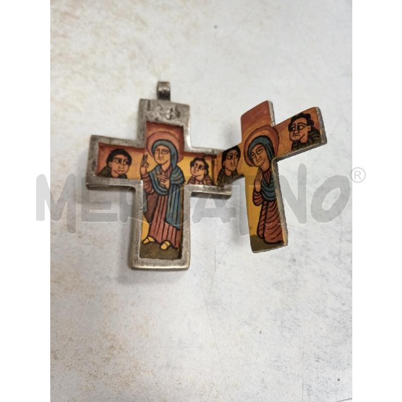 CIONDOLO CROCE METALLO  | Mercatino dell'Usato Moncalieri - fr. moriondo 1