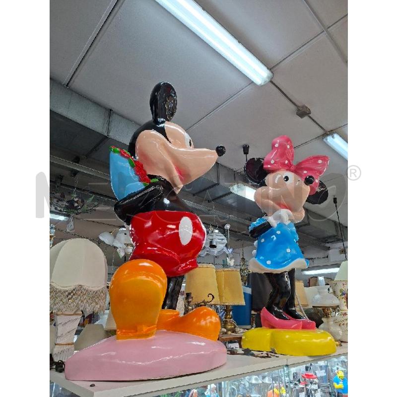 COLLEZIONE COPPIA TOPOLINO MINNI RESINA | Mercatino dell'Usato Moncalieri - fr. moriondo 1