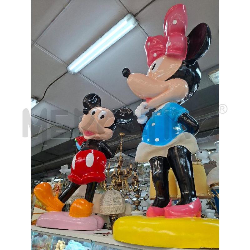 COLLEZIONE COPPIA TOPOLINO MINNI RESINA | Mercatino dell'Usato Moncalieri - fr. moriondo 2