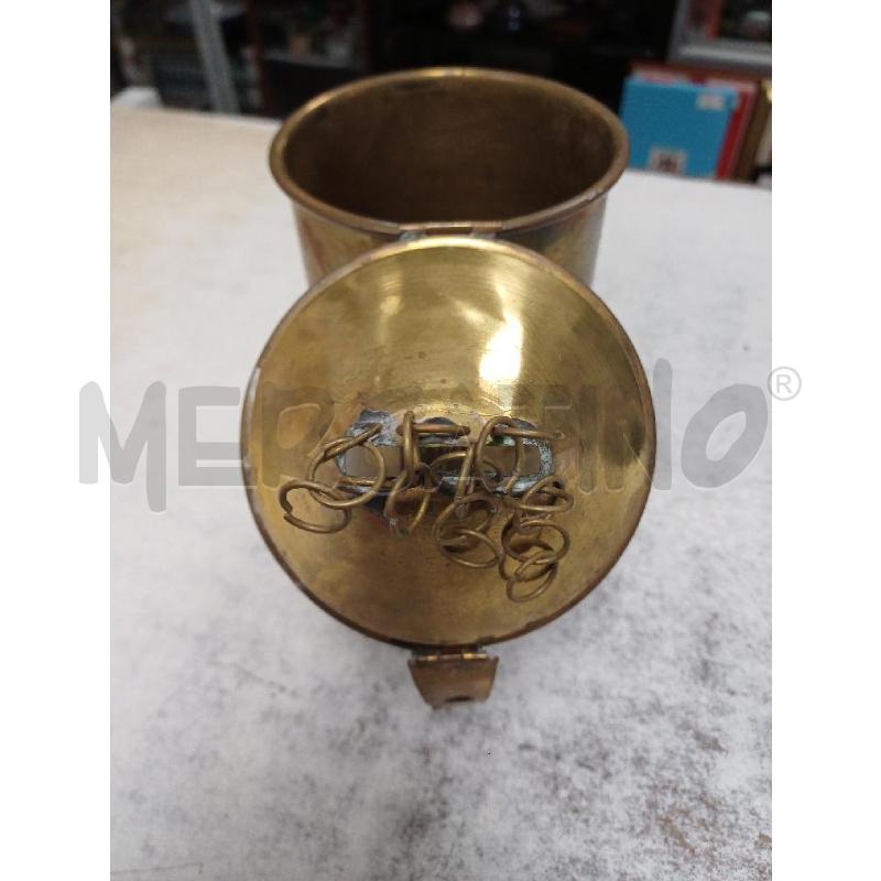 CONTENITORE OTTONE OFFERTORIALE | Mercatino dell'Usato Moncalieri - fr. moriondo 3