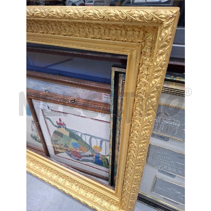 CORNICE LEGNO DORATA 900 | Mercatino dell'Usato Moncalieri - fr. moriondo 2