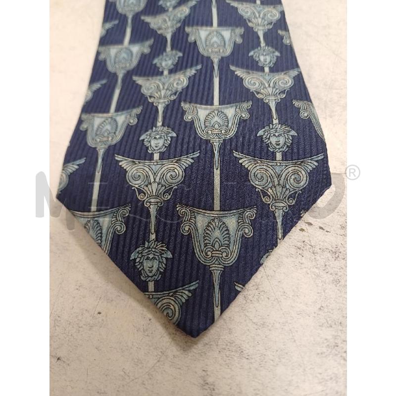 CRAVATTA BLU MEDUSA GIANNI VERSACE  | Mercatino dell'Usato Moncalieri - fr. moriondo 2