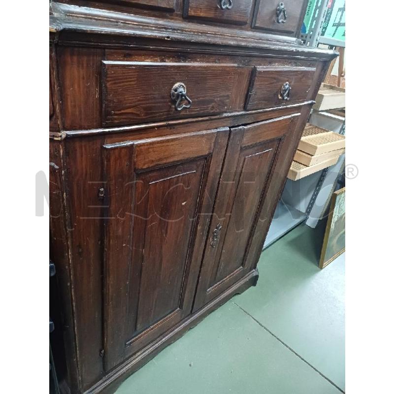 CREDENZA PIATTAIA D'EPOCA | Mercatino dell'Usato Moncalieri - fr. moriondo 2