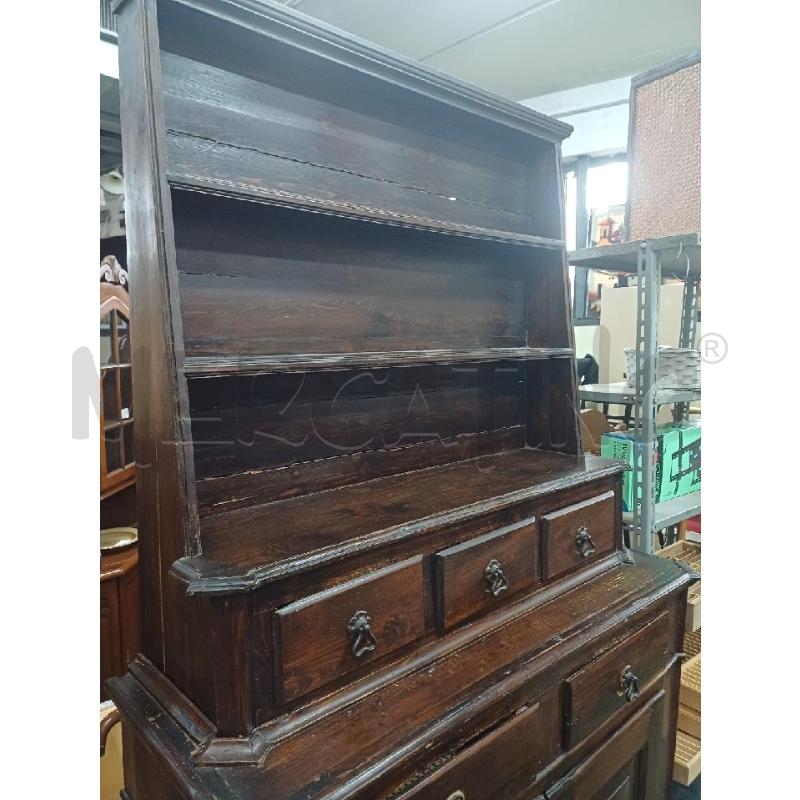 CREDENZA PIATTAIA D'EPOCA | Mercatino dell'Usato Moncalieri - fr. moriondo 3