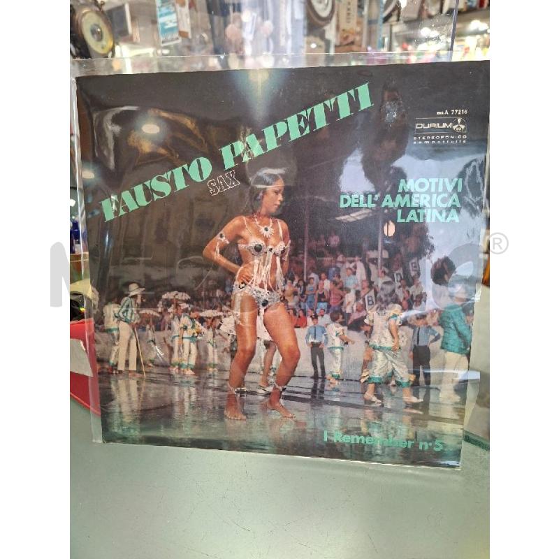 DISCO VINILE 33 GIRI FAUSTO PAPETTI | Mercatino dell'Usato Moncalieri - fr. moriondo 1