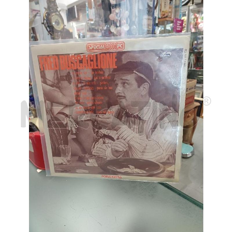 DISCO VINILE 33 GIRI FRED BUSCAGLIONE | Mercatino dell'Usato Moncalieri - fr. moriondo 1