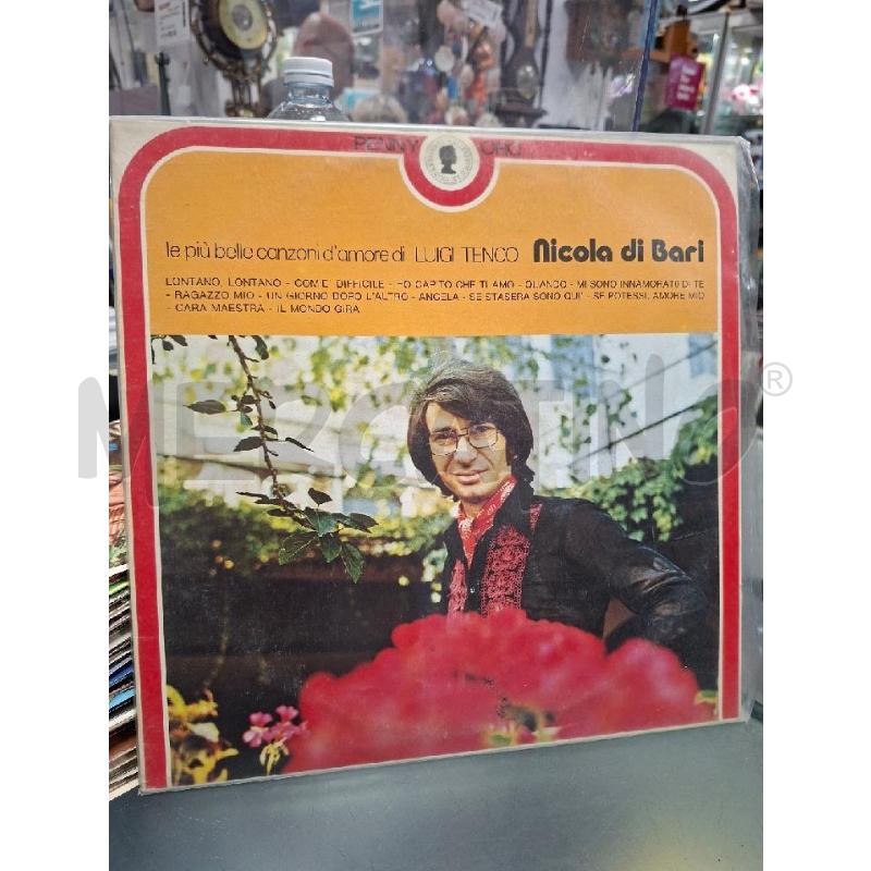 DISCO VINILE 33 GIRI NICOLA DI BARI | Mercatino dell'Usato Moncalieri - fr. moriondo 1