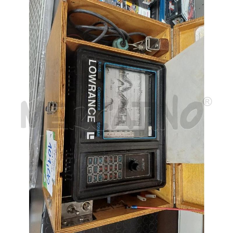 ECOSCANDAGLIO X 16 LOWRANCE SONAR COMPUTER | Mercatino dell'Usato Moncalieri - fr. moriondo 1