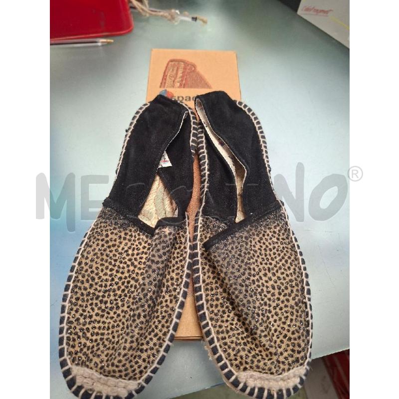 ESPADRILLAS DONNA BERO GLITTER TRASPARENTE  | Mercatino dell'Usato Moncalieri - fr. moriondo 1