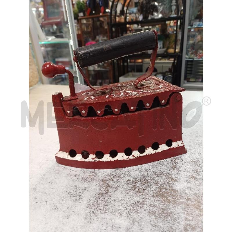 FERRO DA STIRO A CARBONE ROSSO | Mercatino dell'Usato Moncalieri - fr. moriondo 1