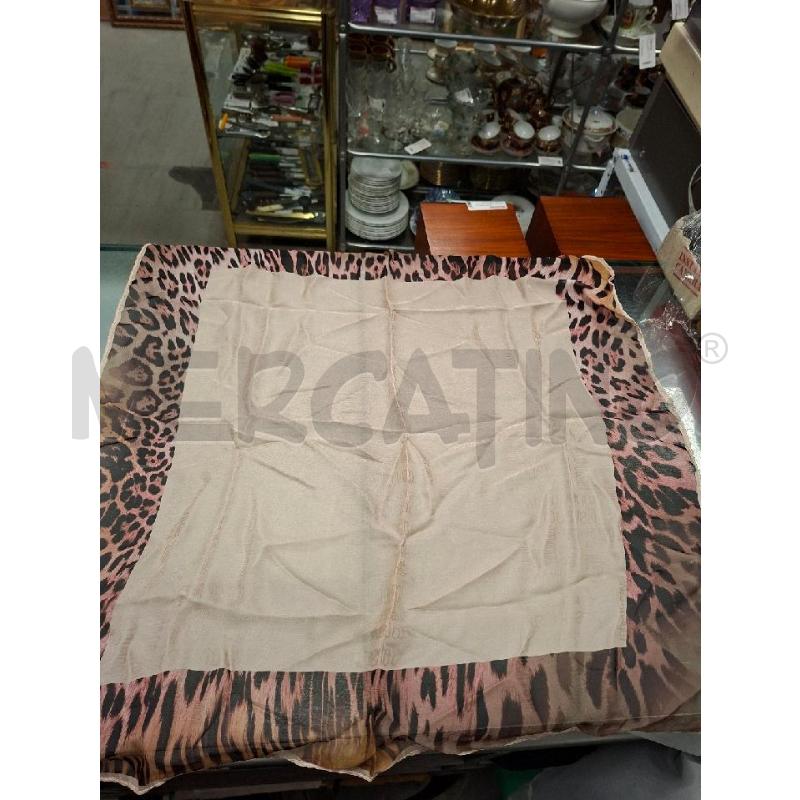 FOULARD CIPRIA LEOPARDATO  SETA STA ROBERTO CAVALLI | Mercatino dell'Usato Moncalieri - fr. moriondo 1