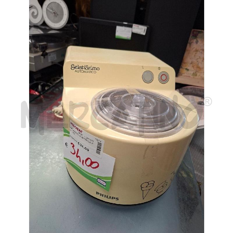 GELATIERA ELETTRICA PHILIPS  | Mercatino dell'Usato Moncalieri - fr. moriondo 1