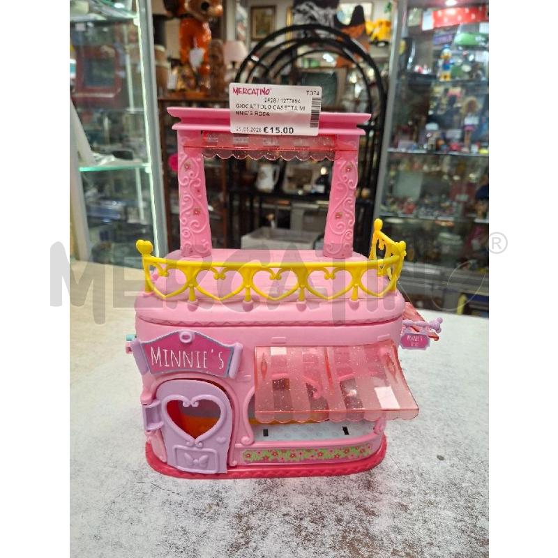 GIOCATTOLO CASETTA MINNIE'S ROSA | Mercatino dell'Usato Moncalieri - fr. moriondo 1