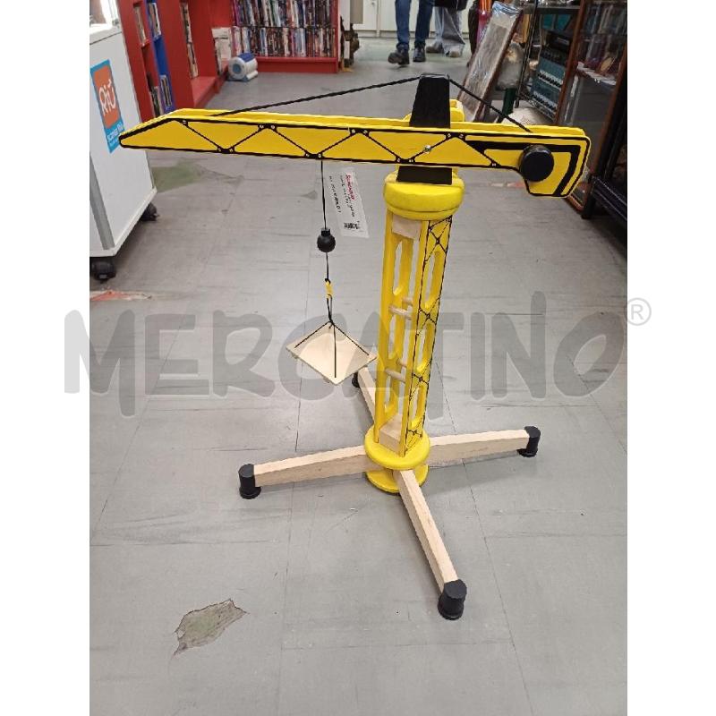 GIOCO GRU LEGNO | Mercatino dell'Usato Moncalieri - fr. moriondo 3