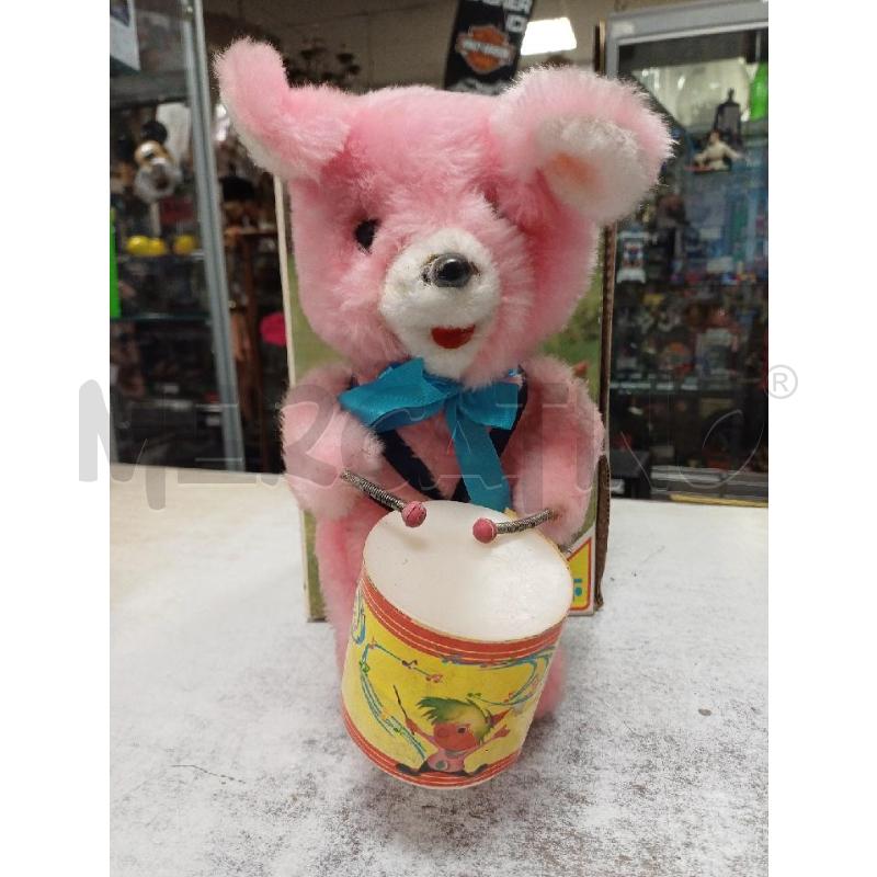 GIOCO ORSETTO ROSA TAMBURO  | Mercatino dell'Usato Moncalieri - fr. moriondo 1