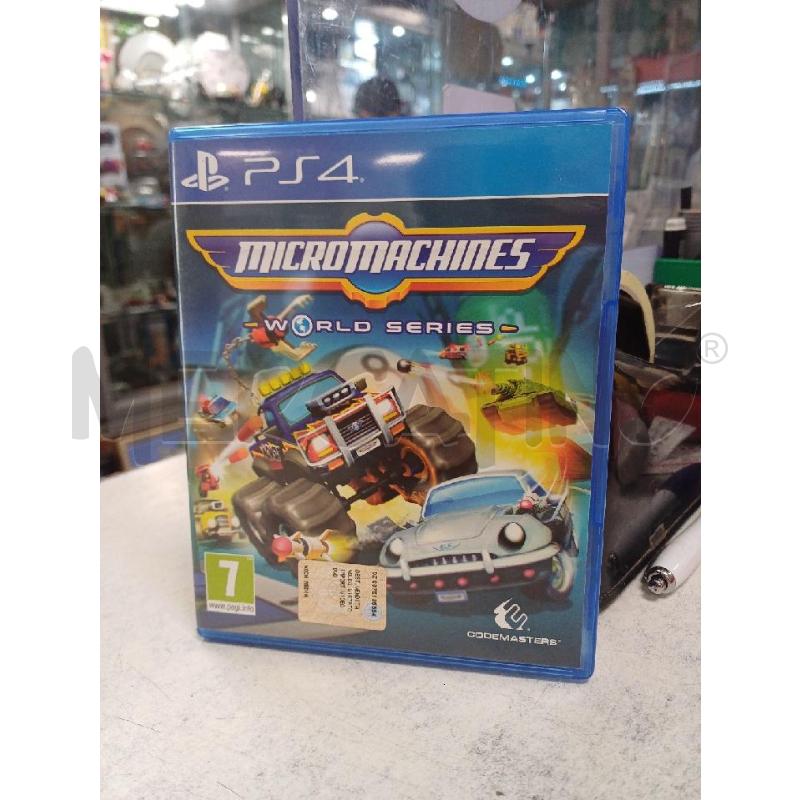 GIOCO PLAY 4 MICROMACHINES | Mercatino dell'Usato Moncalieri - fr. moriondo 1