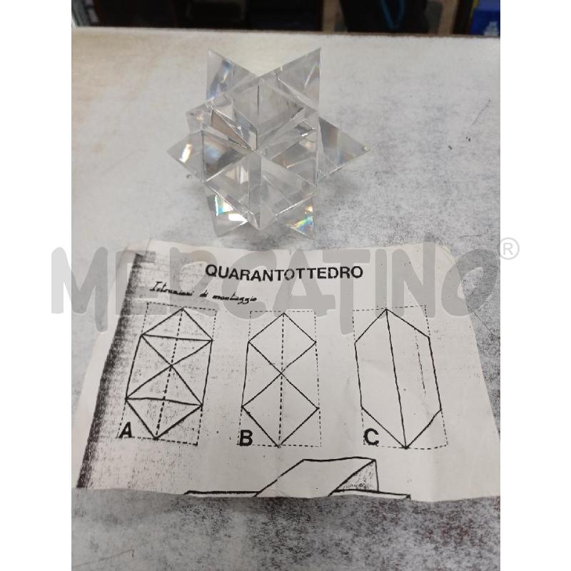 GIOCO PLEXIGLASS QUARANTOTTEDRO  | Mercatino dell'Usato Moncalieri - fr. moriondo 2