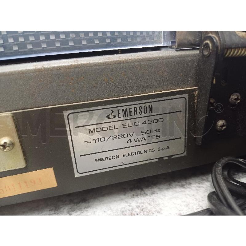 GIRADISCHI  ELIO 4300 EMERSON | Mercatino dell'Usato Moncalieri - fr. moriondo 3
