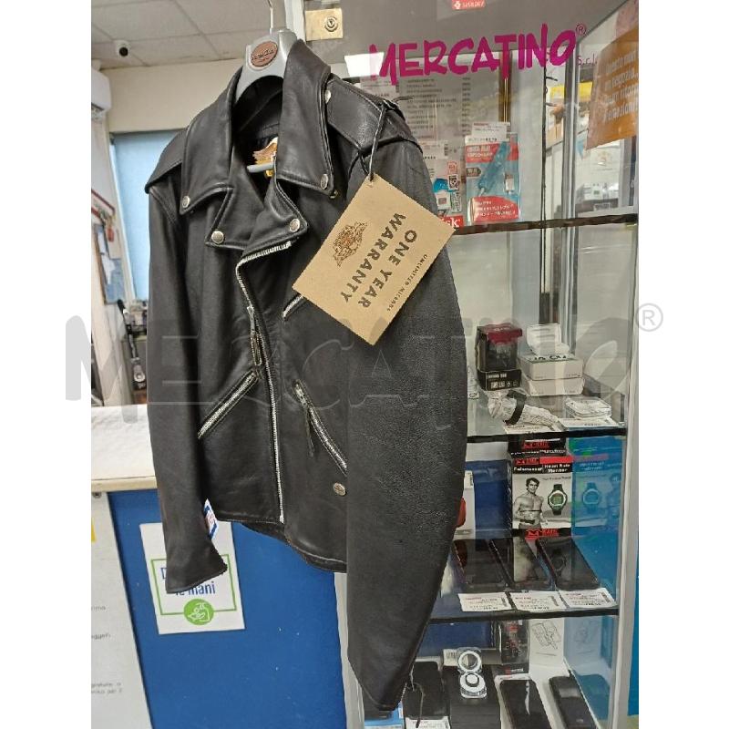 GIUBBOTTO UOMO PELLE NERO HARLEY DAVIDSON | Mercatino dell'Usato Moncalieri - fr. moriondo 3